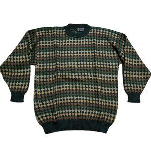 Uriah Baby Alpaca Fair Isle Sweater Men’s M NWOT